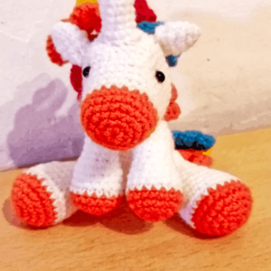 UNICORNIO AMIGURUMI EN URUGUAY