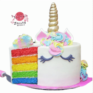 Torta Unicornio Arcoiris