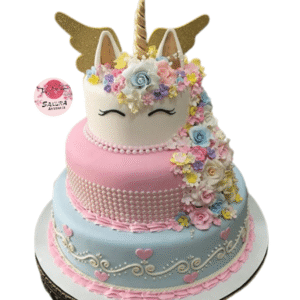 Torta Unicornio 3 Pisos