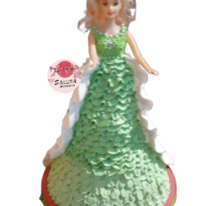 Torta Temática Muñeca 3D