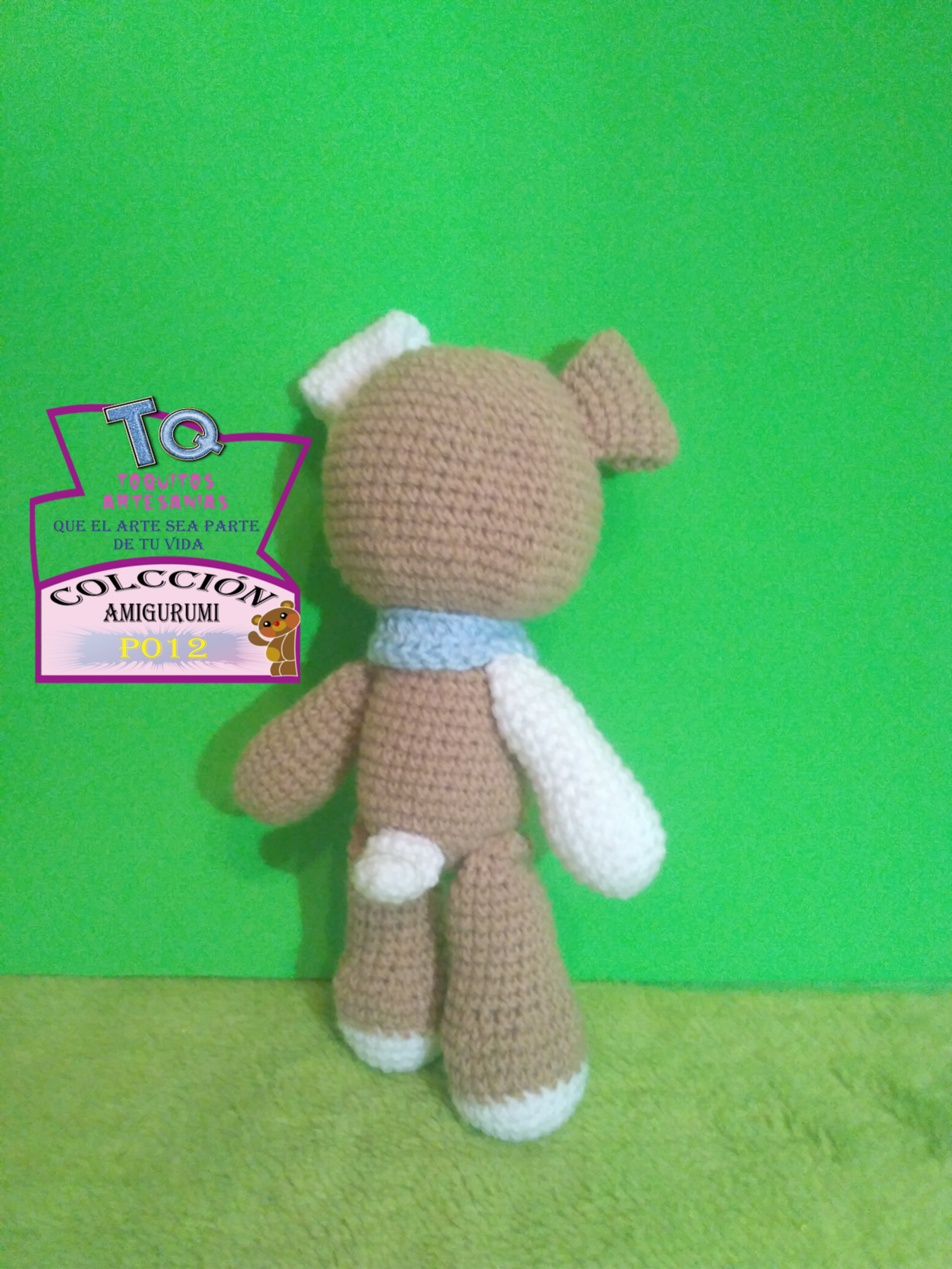 Amigurumi Perrito con Parche P012 - Imagen 4