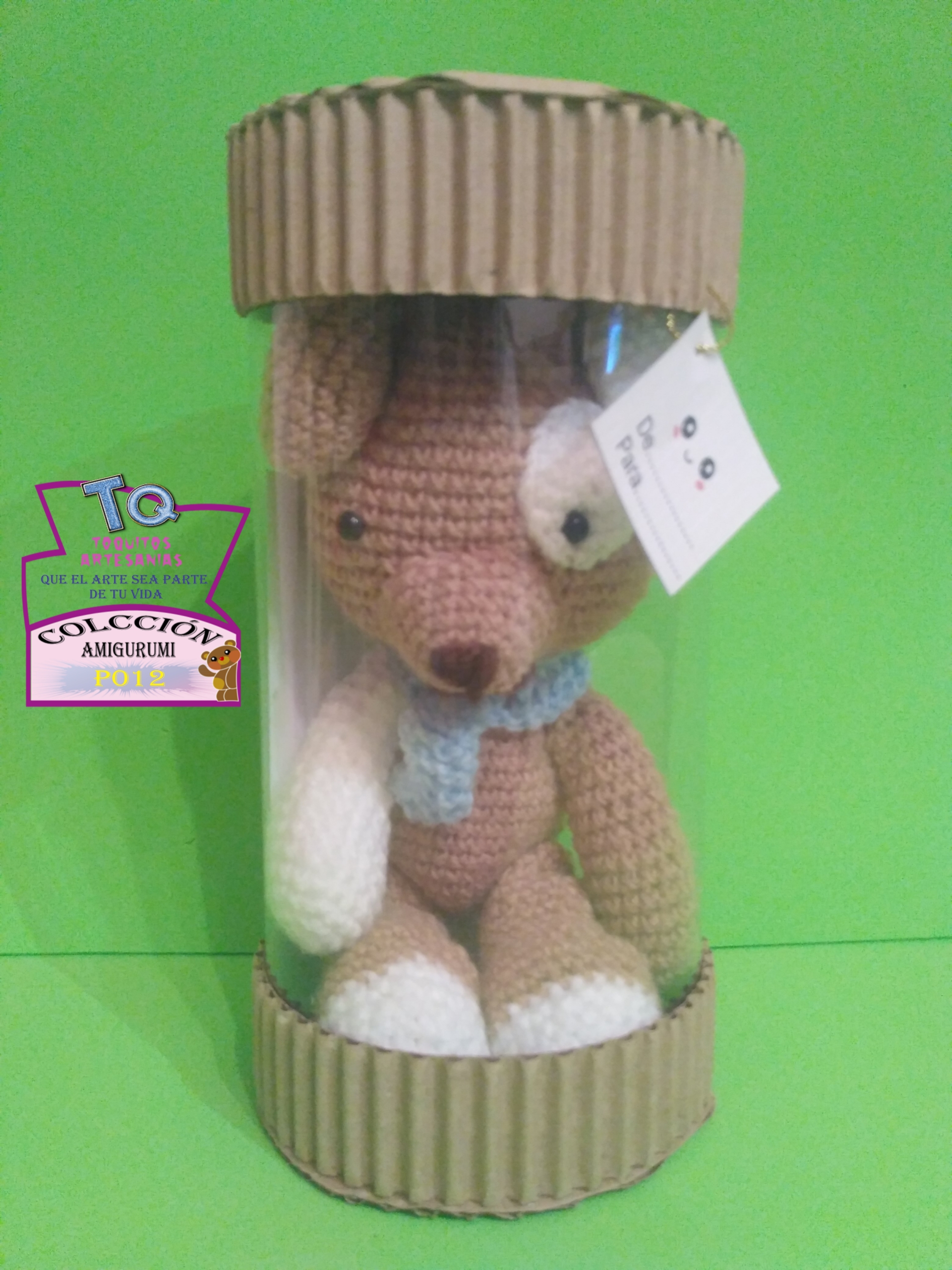 Amigurumi Perrito con Parche P012 - Imagen 2