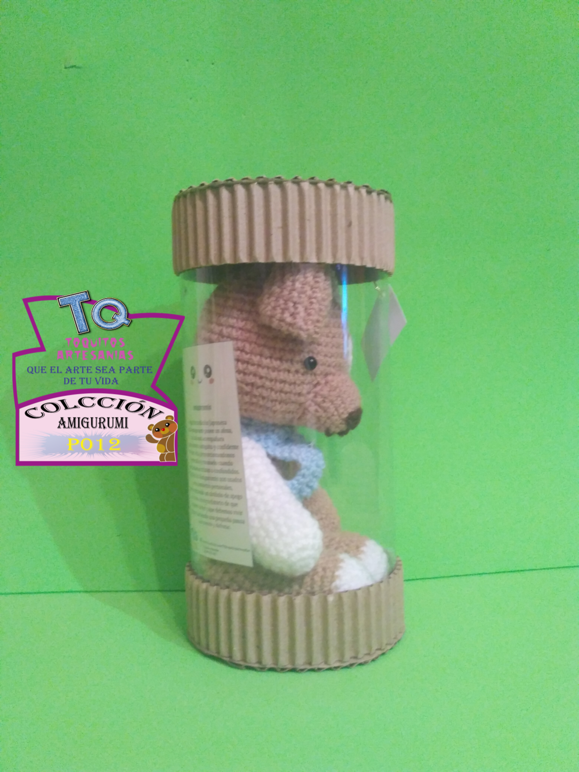 Amigurumi Perrito con Parche P012 - Imagen 3