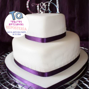 torta casamiento toquitos artesanías repostería