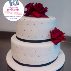 Torta 15 años o casamiento Modelo ftc010