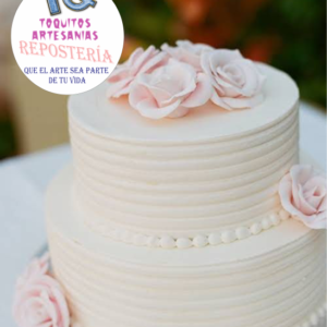 Torta 15 años o casamiento Modelo ftc011