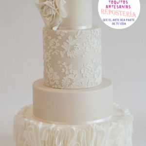 Torta 15 años o casamiento Modelo ftc014