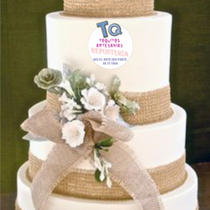 Torta casamiento o 15 años Modelo ftc016