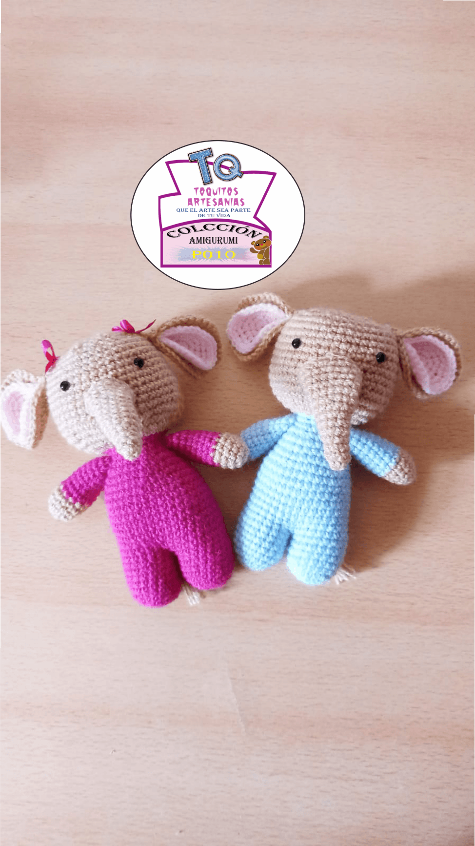 Amigurumi Elefante P010