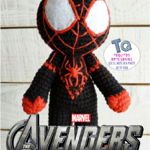 SpiderMan black Amigurumi