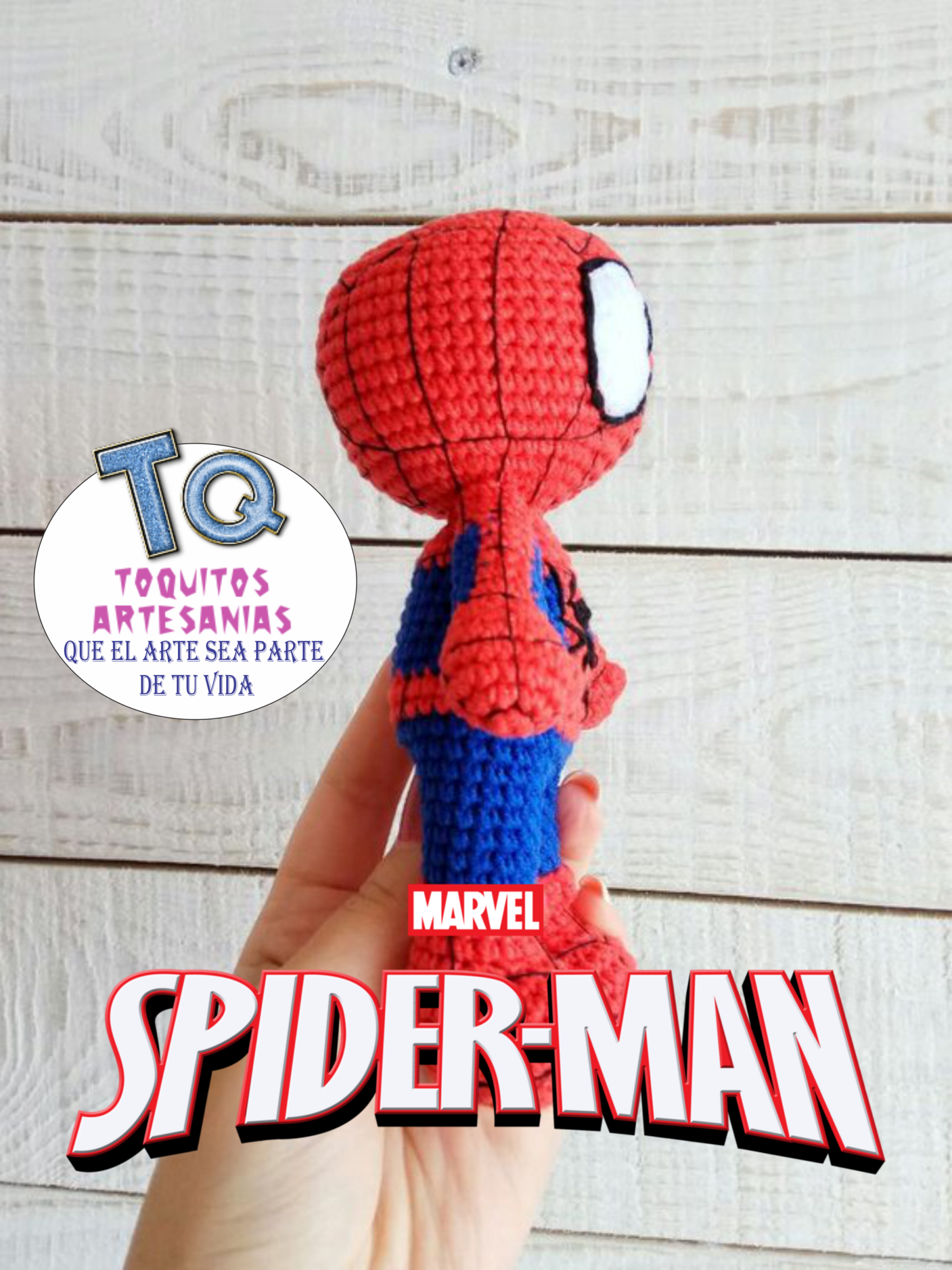 SpiderMan Amigurumi - Imagen 3