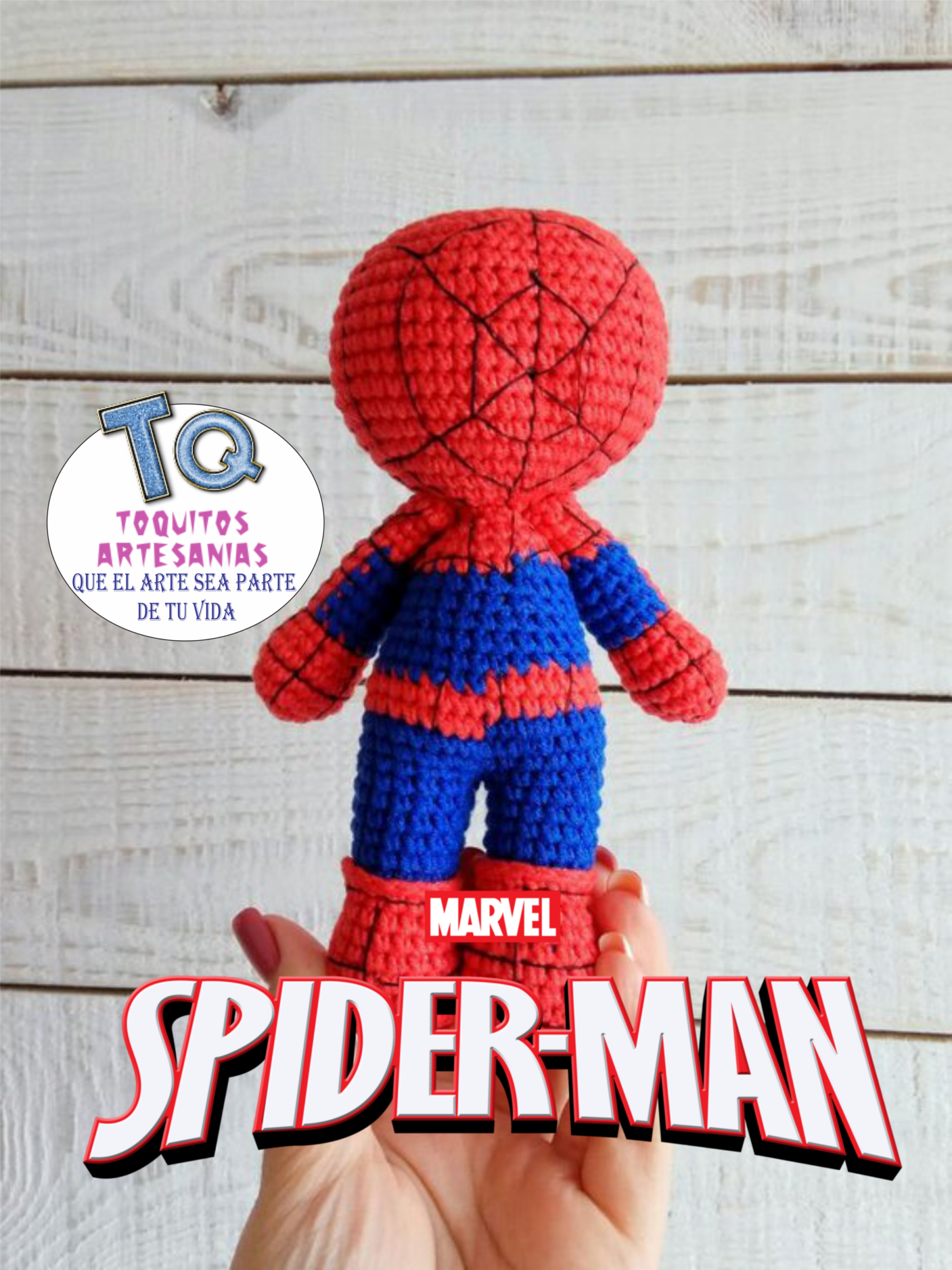 SpiderMan Amigurumi - Imagen 4