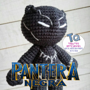 Pantera Negra Amigurumi
