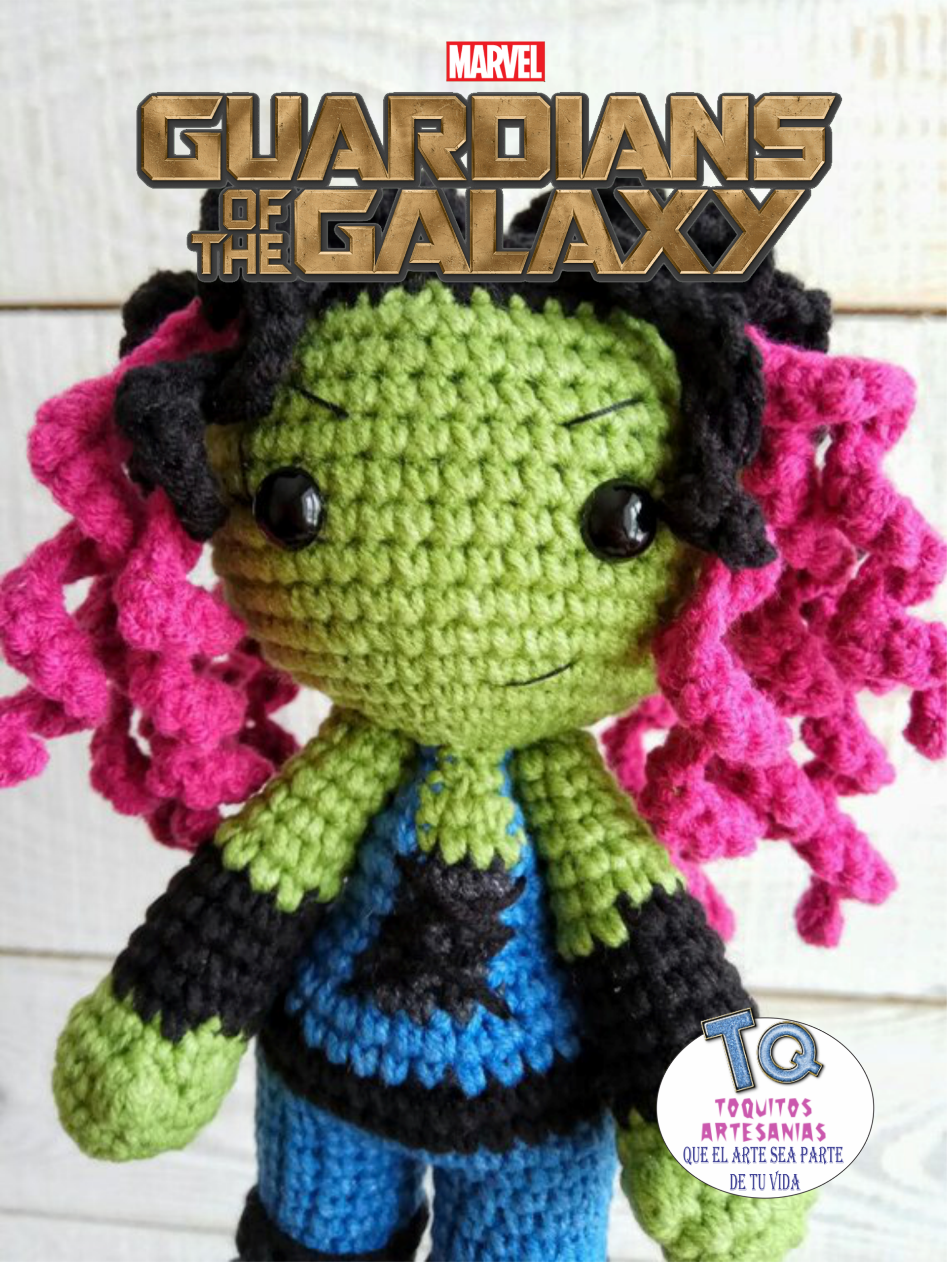 Gamora Amigurumi - Imagen 2