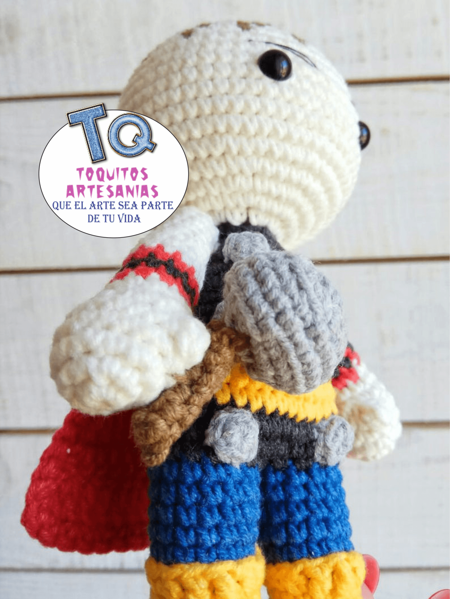 Thor 2 Amigurumi - Imagen 4