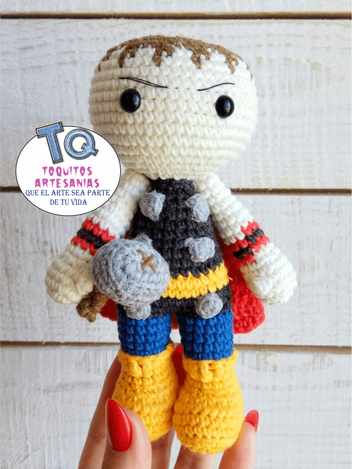 Thor 2 Amigurumi - Imagen 2