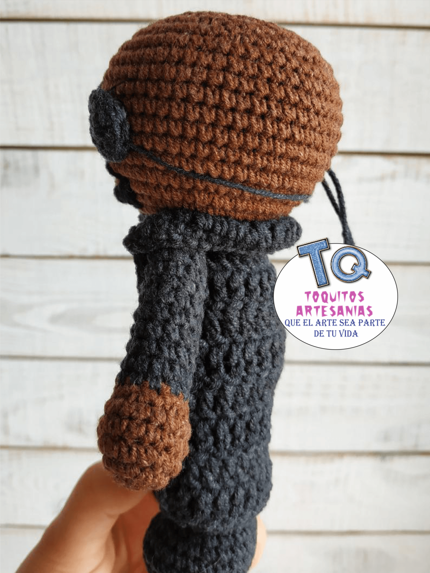 Nick Fury Amigurumi - Imagen 4