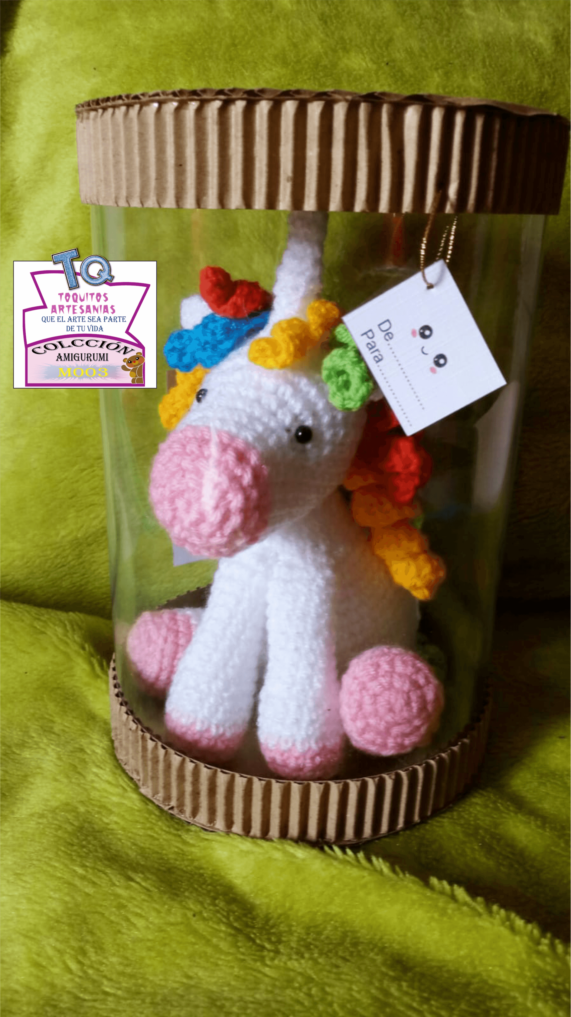 Unicornio 3 Amigurumi - Imagen 3