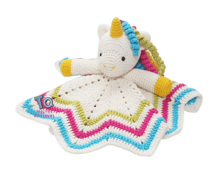 Unicornio Manta De Apego - Imagen 3