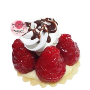 Tartaleta de frutilla con chantilly Postre Individual