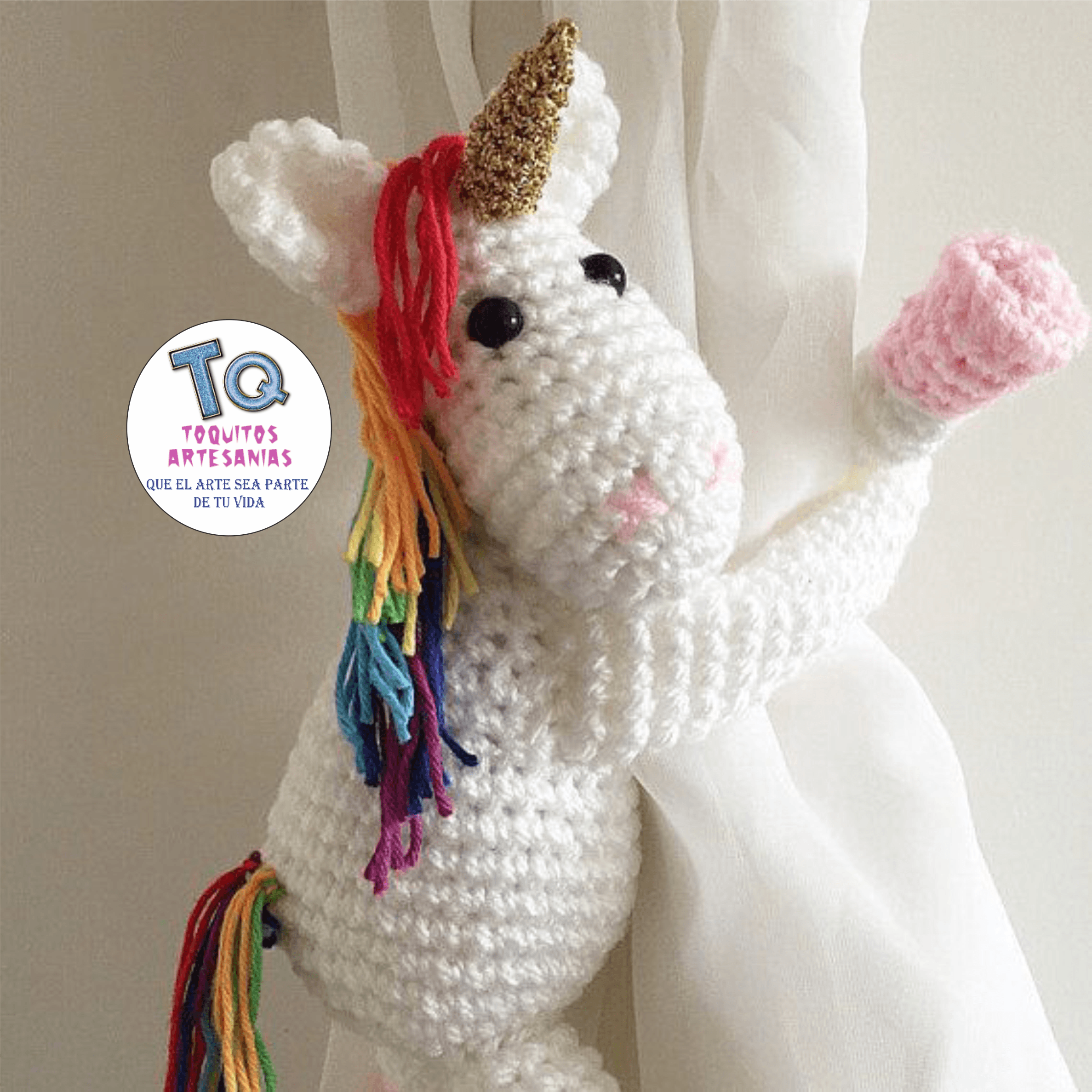 Unicornio Sujeta Cortina