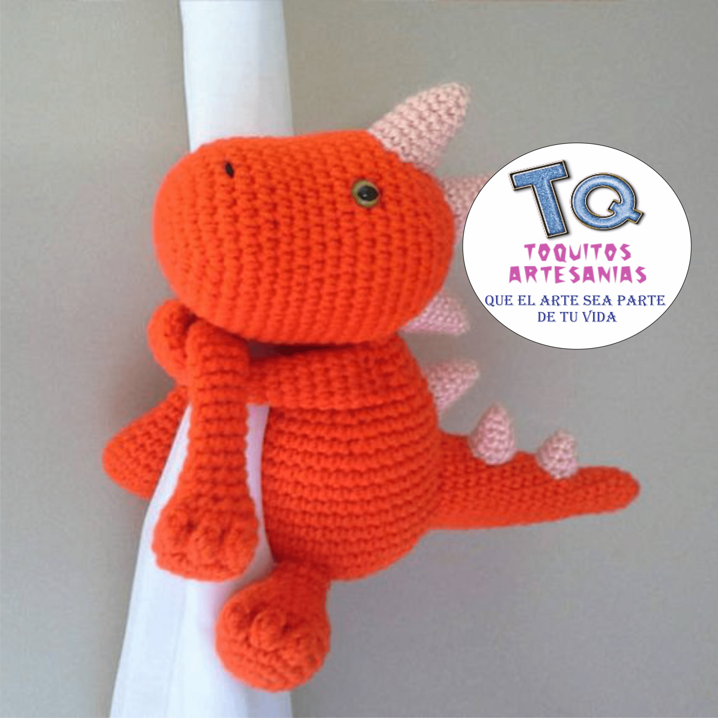 Dinosaurio Rex Sujeta Cortina