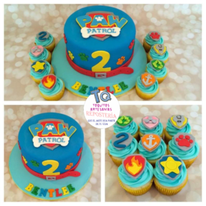 Oferta Torta Paw Patrulla Canina+10 Cupcake