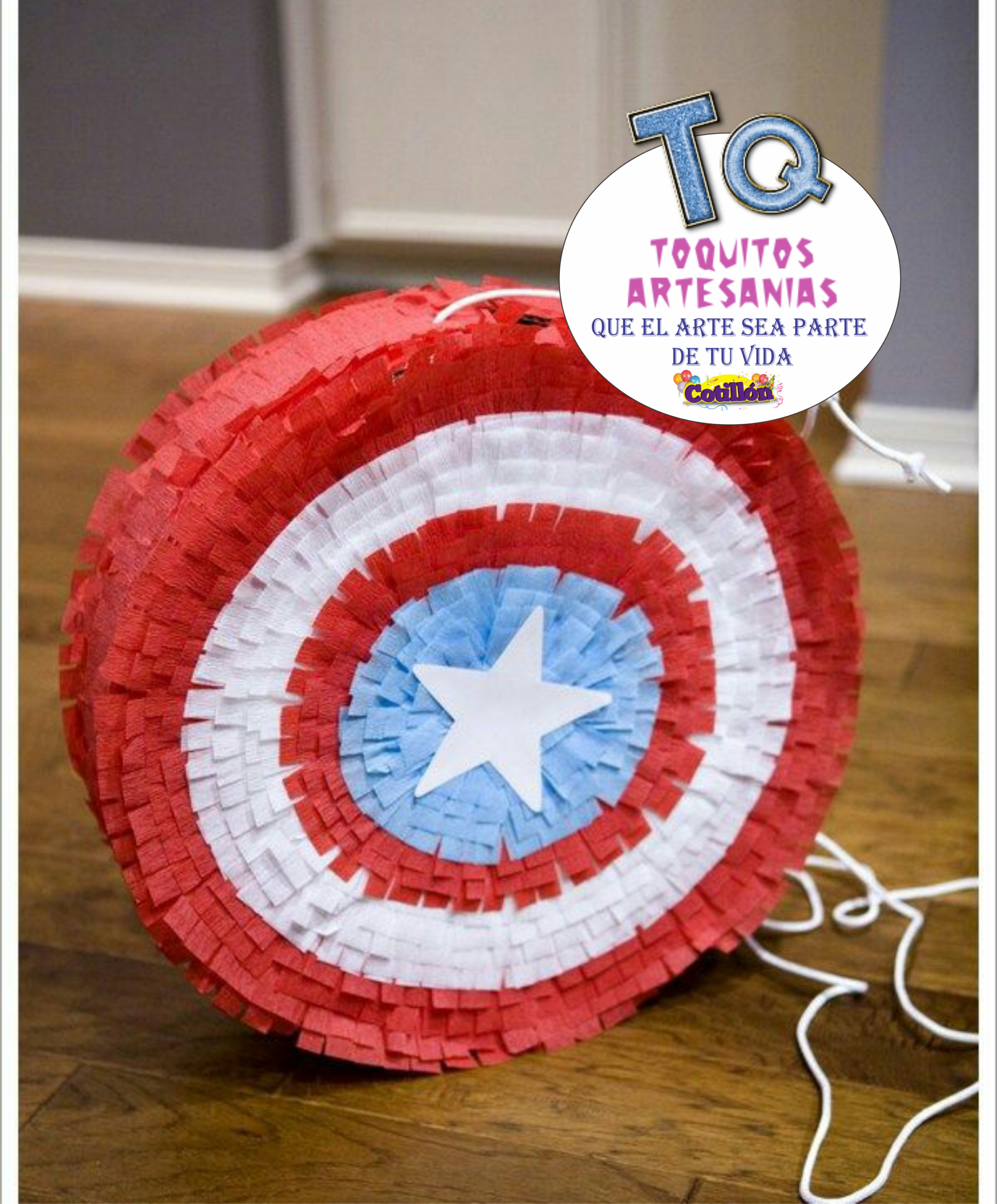 Piñata Capitán América