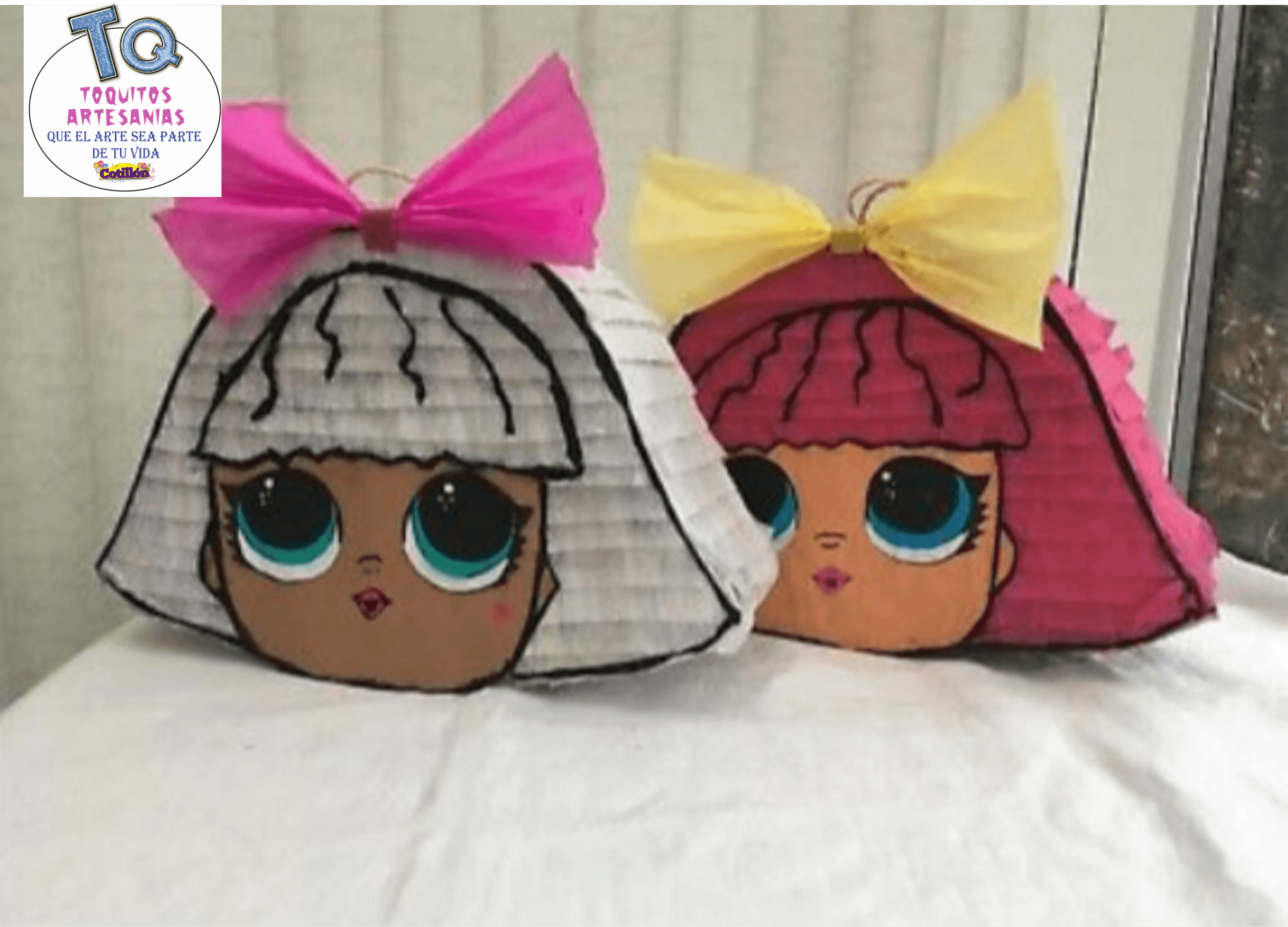 Piñatas Lol Caritas Muñeca