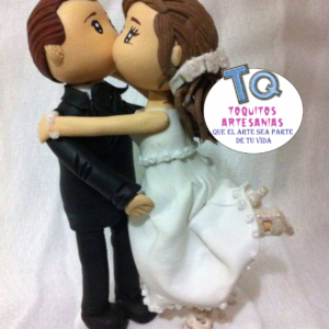 Pareja Adorno para torta cod AT004