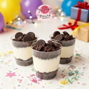 shot Cheesecake oreo