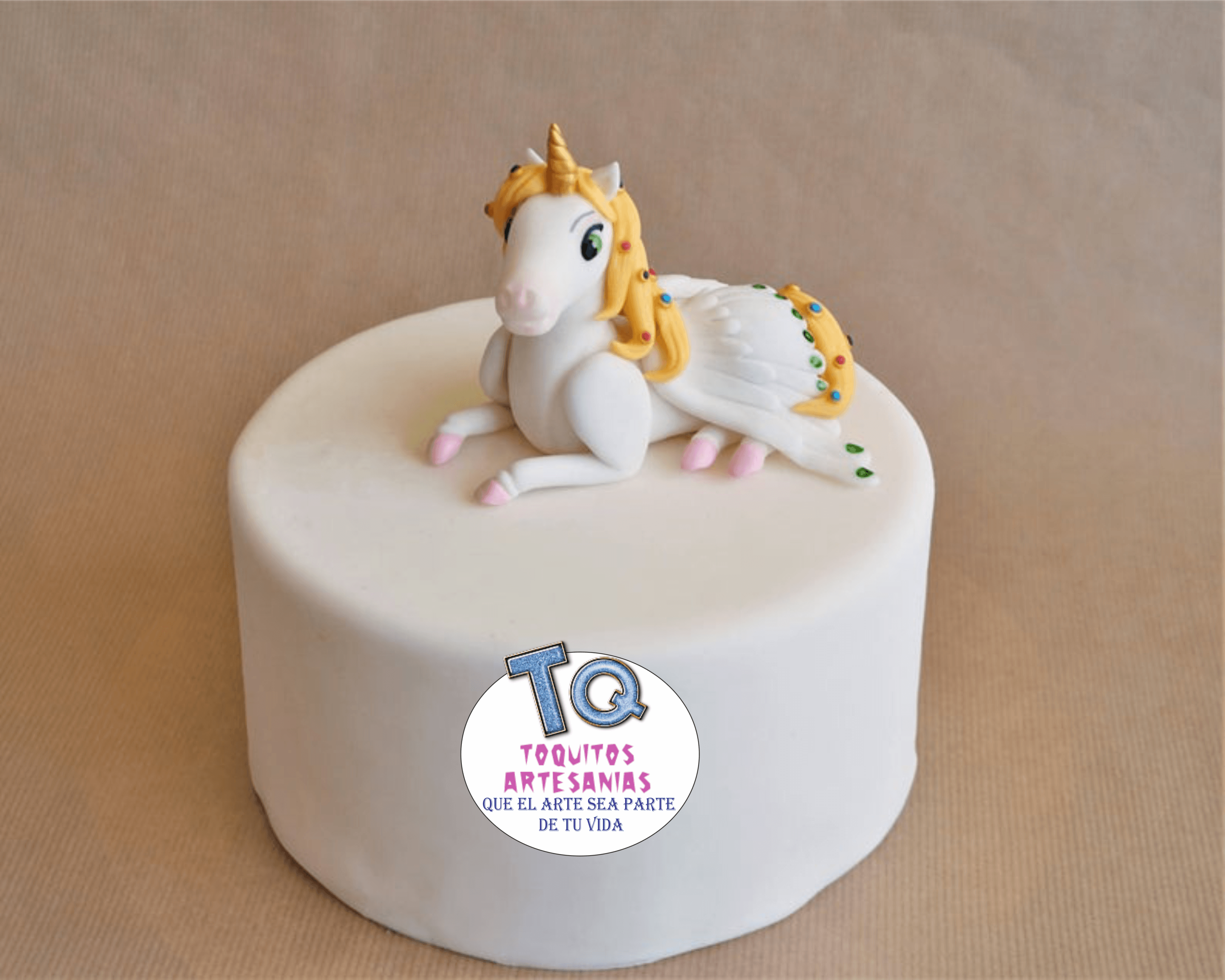 UNICORNIO Adorno Para Tortas cod AT022 - Imagen 2
