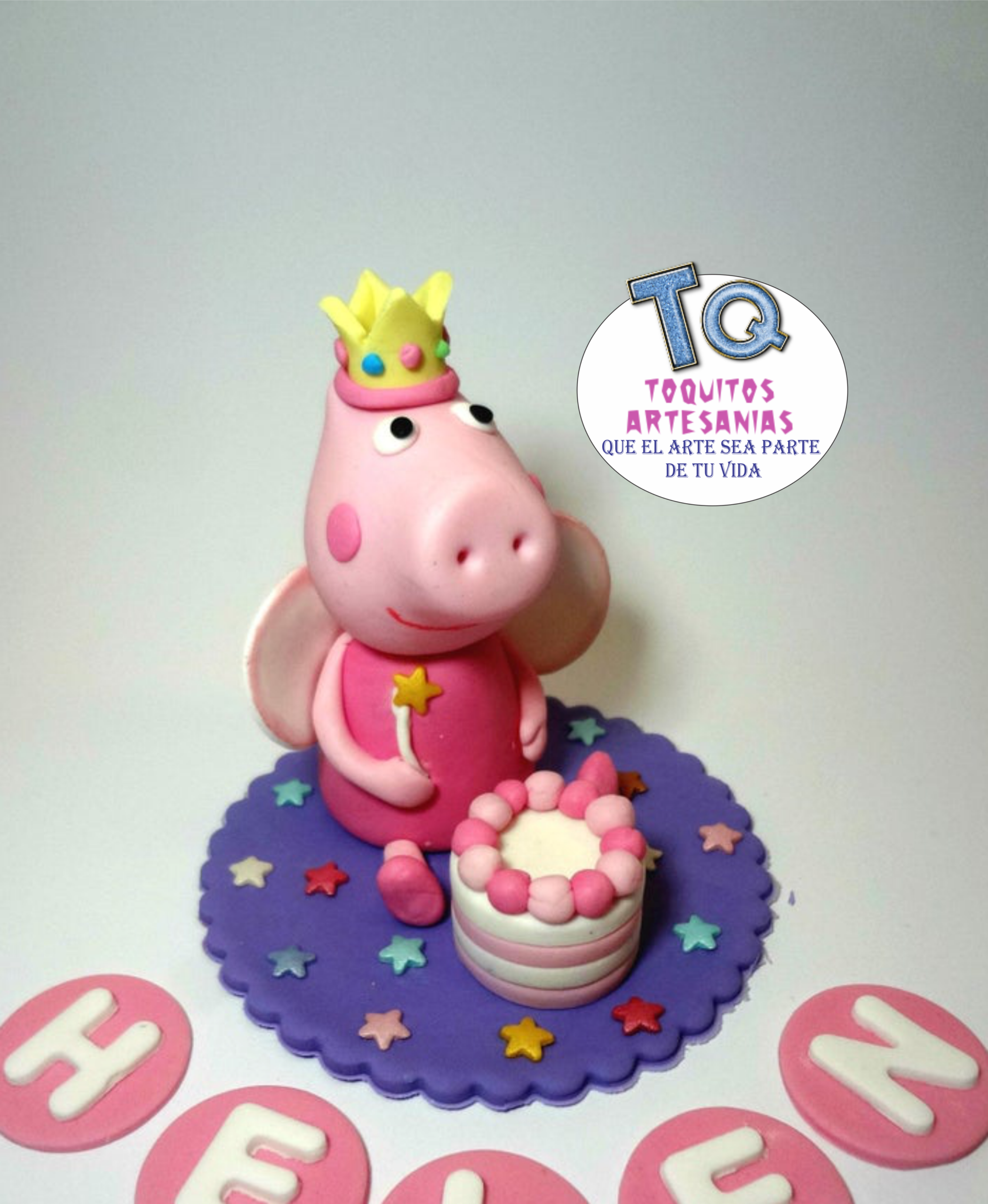 Peppa pig Adorno Para Tortas cod AT025 - Imagen 2