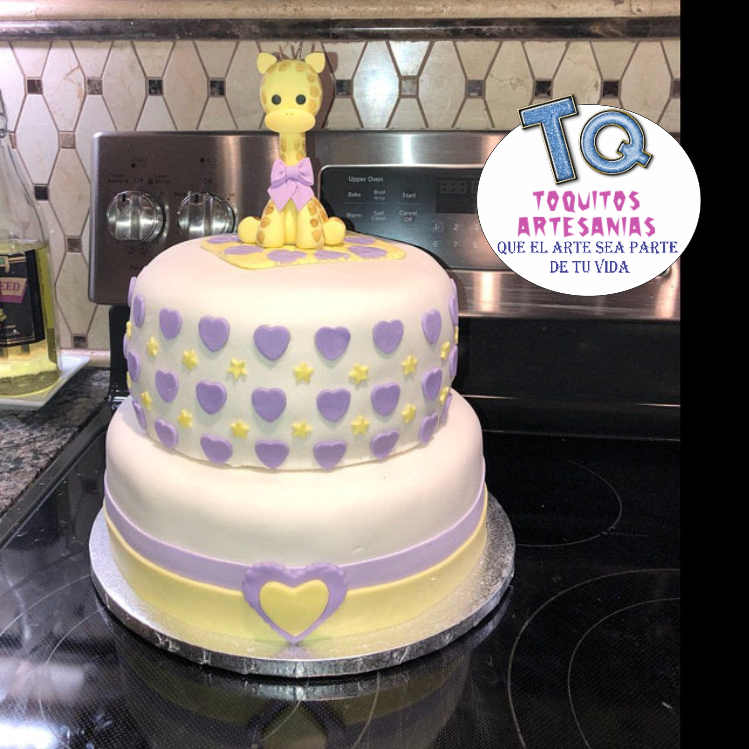 Jirafa Adorno Para Tortas cod AT026 - Imagen 2