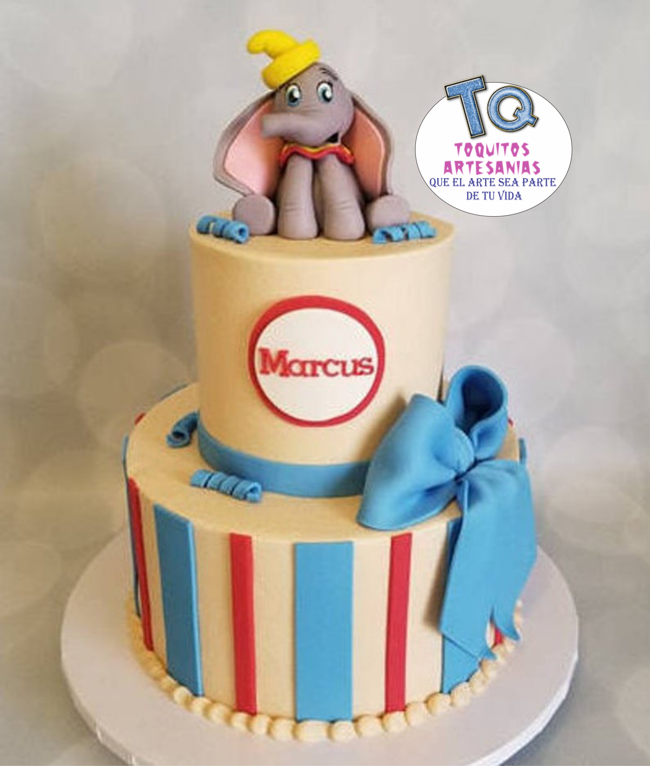 Dumbo Adorno Para Tortas cod AT027 - Imagen 2