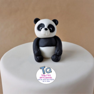 Oso Panda Adorno Para Tortas cod AT029