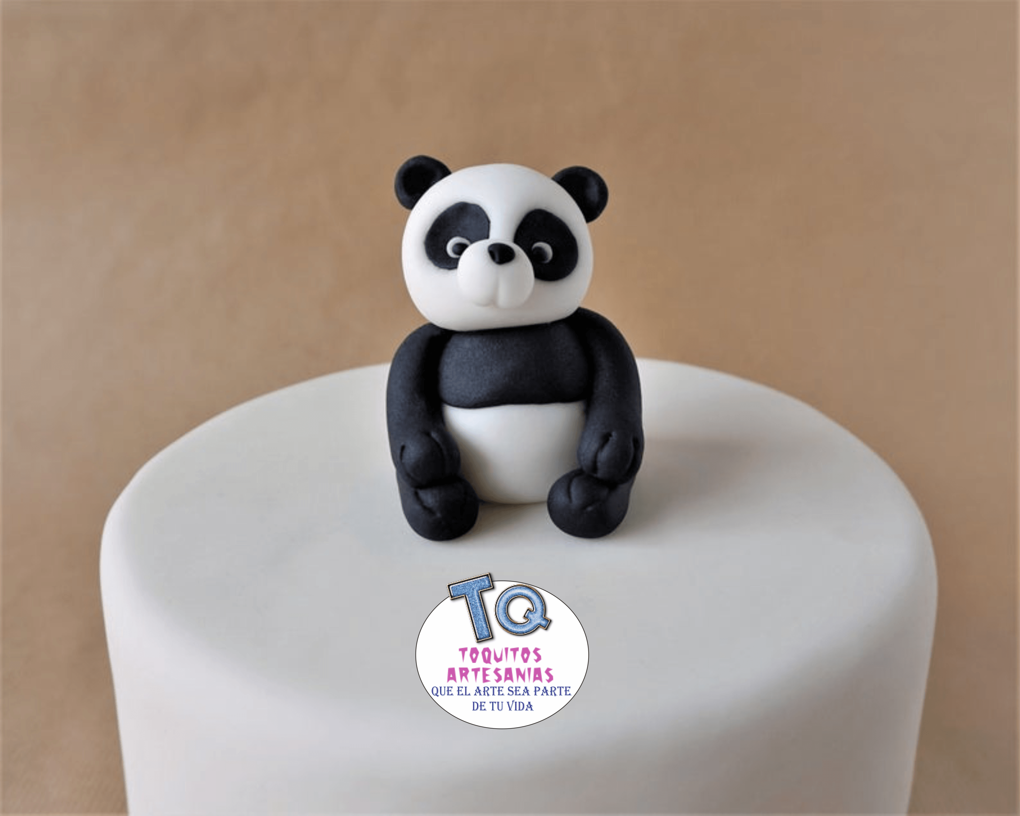 Oso Panda Adorno Para Tortas cod AT029