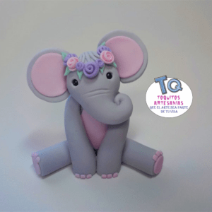 Elefante Bebe Adorno Para Tortas cod AT028