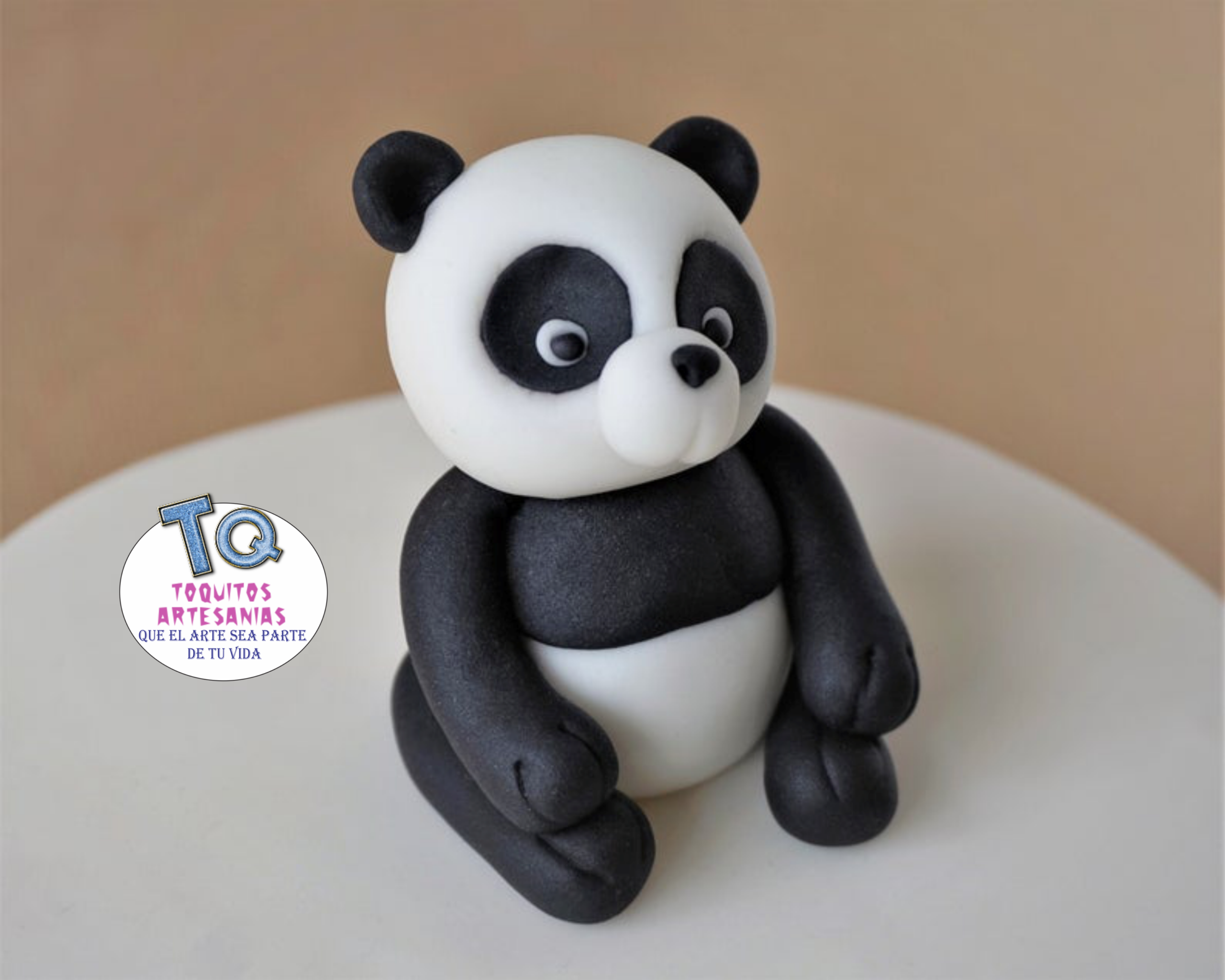 Oso Panda Adorno Para Tortas cod AT029 - Imagen 2