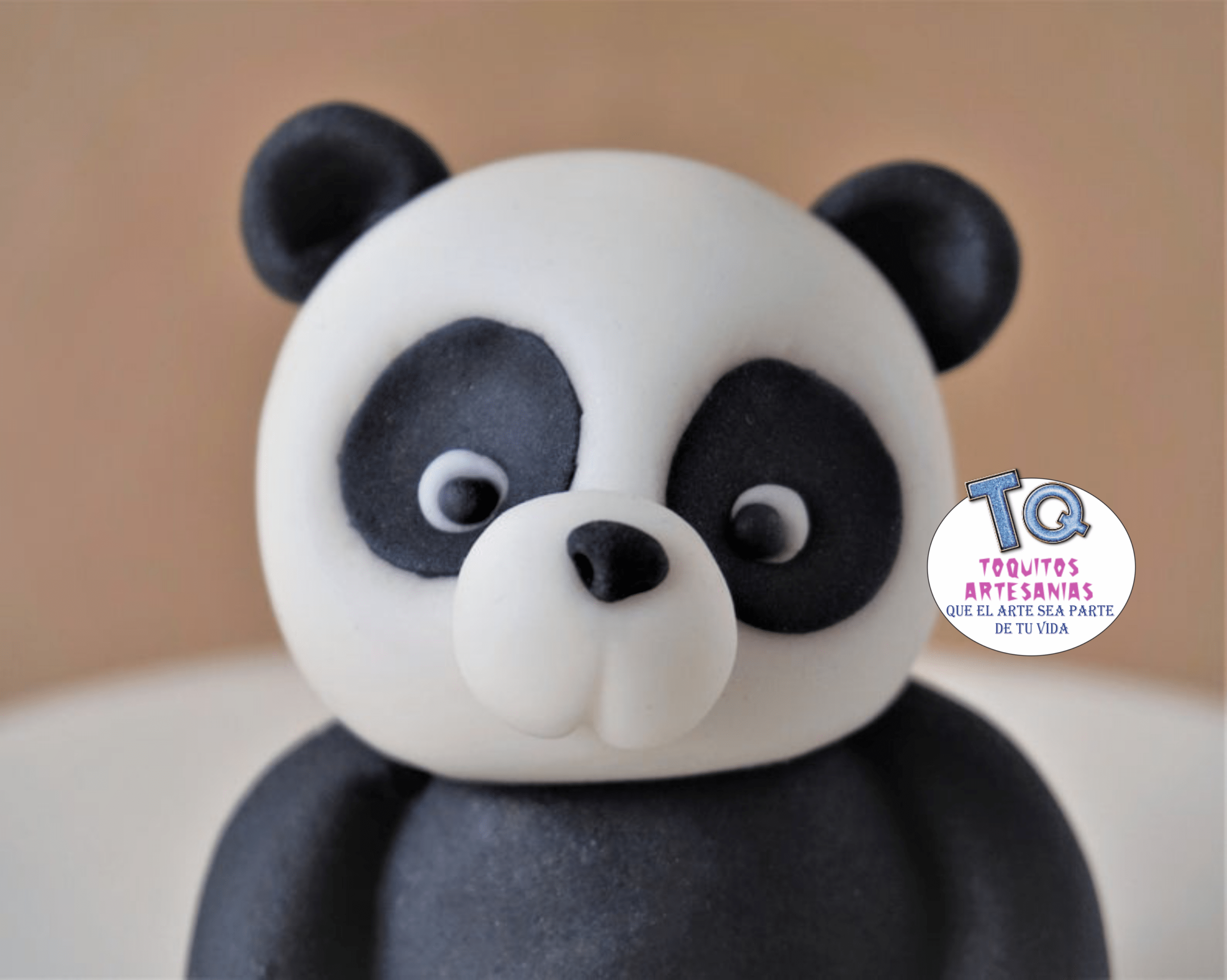 Oso Panda Adorno Para Tortas cod AT029 - Imagen 3