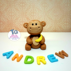 Mono Safari Adorno Para Tortas cod AT034