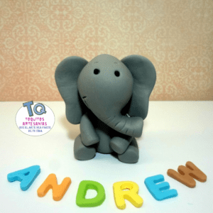 Elefante Safari Adorno Para Tortas cod AT036