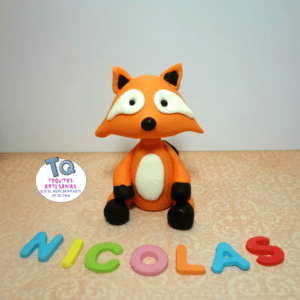 zorro Adorno Para Tortas cod AT039