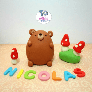 Erizo Adorno Para Tortas cod AT041