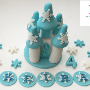 Castillo frozen Adorno Para Tortas cod AT043