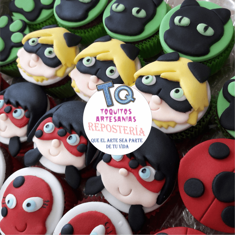 Cupcakes Ladybug miraculous
