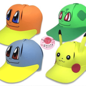 Gorros Pokemon varios diseños ga014