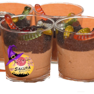 Postres Shot Halloween Mousse Dulce Leche