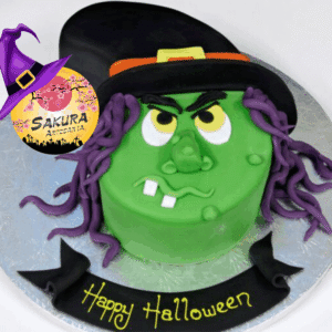 Torta Bruja Terro Halloween