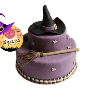 Torta Bruja de 2 Pisos Halloween